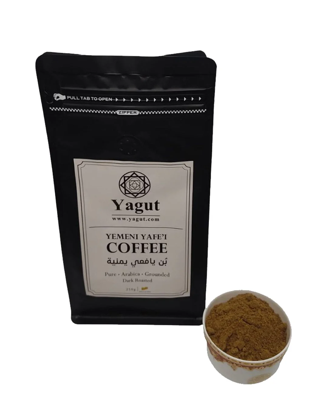Pure Yemeni Yafe'i Grounded Arabica Coffee - Arabic Coffee