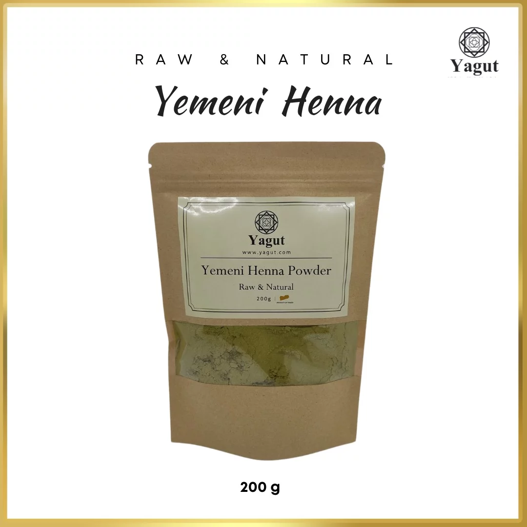 Natural Yemeni Henna 3 Natural Yemeni Henna Packed