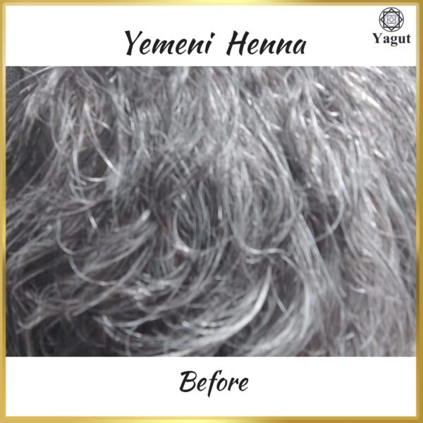 Natural Yemeni Henna Before