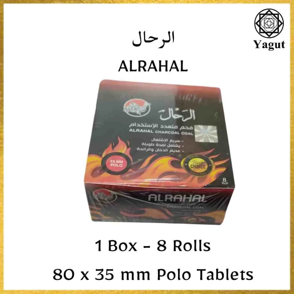 ALRAHAL Instant Charcoal 35mm Polo Tablet, Arang for Incense Burning 4 ALRAHAL Instant Charcoal 35mm Polo Tablet, Arang for Incense Burning - Image 4