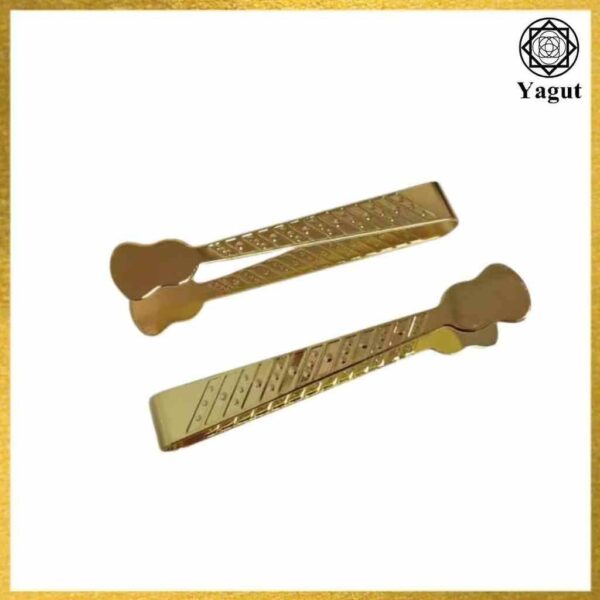 Golden Stainless Steel Mini Tong - Image 4