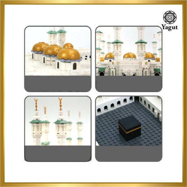 GREAT MOSQUE OF MECCA | Masjid al-Haram (Model 6220)
2291 pieces Lego-like Building Blocks - Image 4