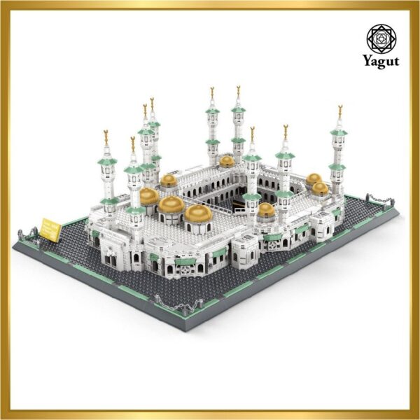 GREAT MOSQUE OF MECCA | Masjid al-Haram (Model 6220)
2291 pieces Lego-like Building Blocks